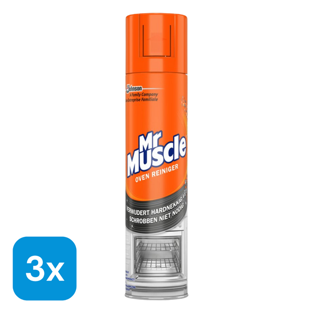 3x Mr. Muscle Ovenreiniger Spray - 300 ml