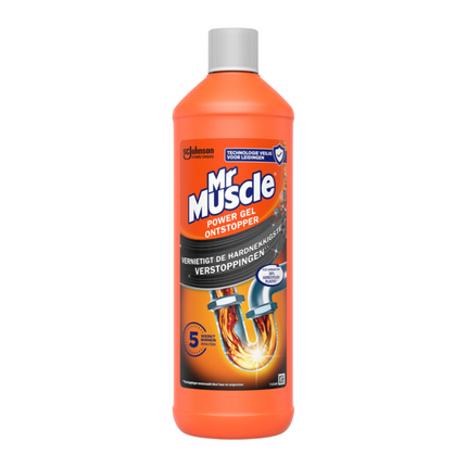 Mr. Muscle Power Gel Ontstopper - 1 liter