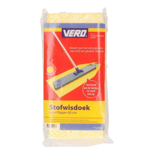 Vero Stofwisdoek met Citroengeur - 25 stuks