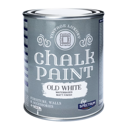 Chalk Paint Krijtverf Old White - 750 ml