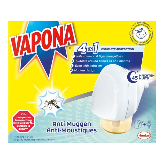 Vapona Anti-mug Muggenstekker 45 nachten