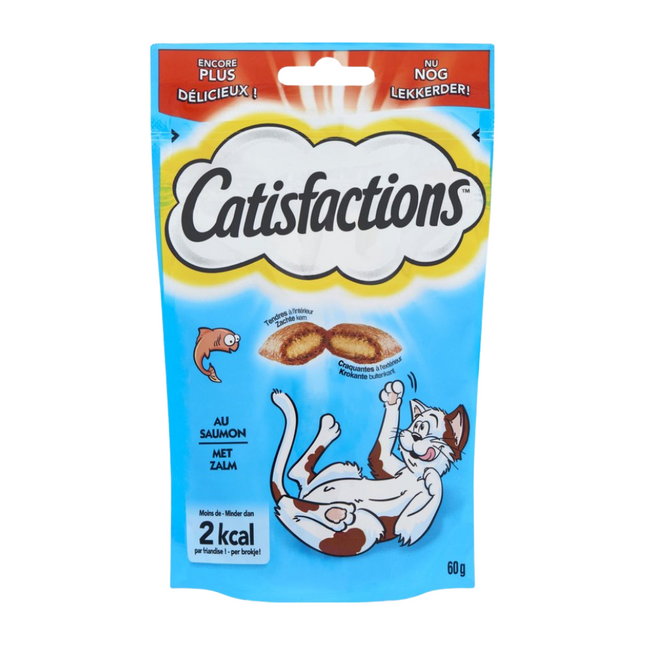 Catisfactions Kattensnack Zalm - 60 gr