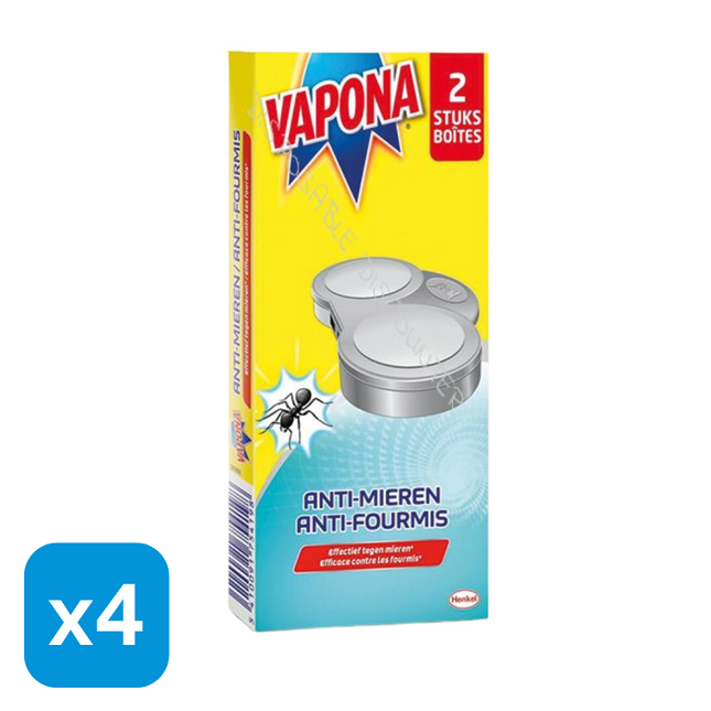 4x Vapona Mierenlokdoos - 2 stuks