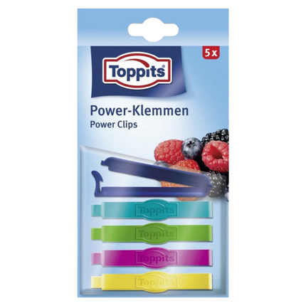Toppits Diepvries Powerclips - 5 stuks
