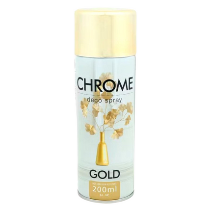 Chroom Spuitverf Goud - 200 ml