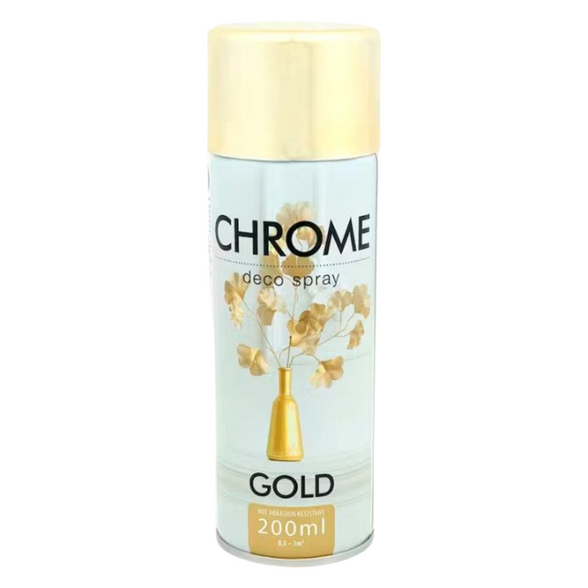 Chroom Spuitverf Goud - 200 ml