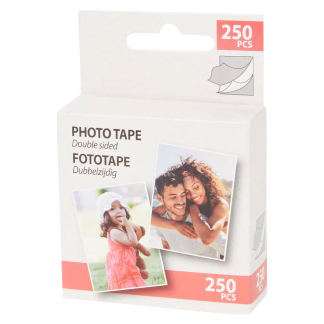 Fototape Dubbelzijdig - 250 stuks