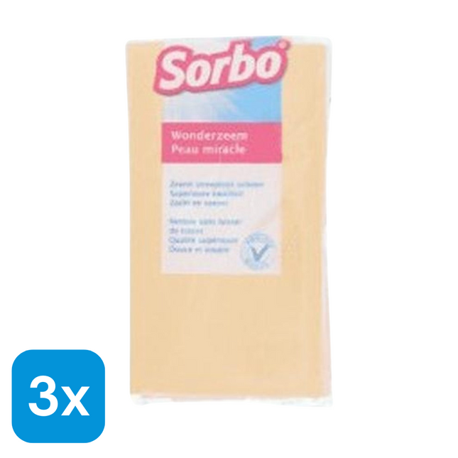 3x Sorbo Wonderzeem