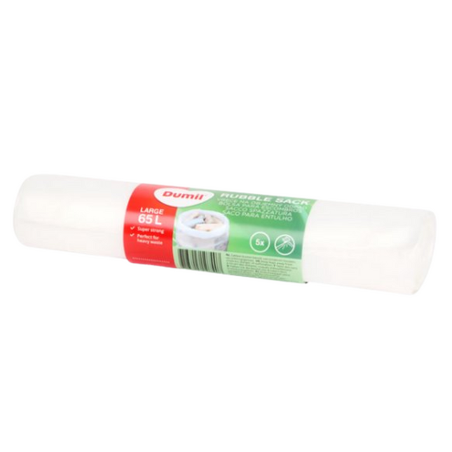 Dumil Puinzakken 65L - 5 stuks