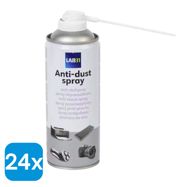 24x Lab31 Anti-stof Spray - 400 ml