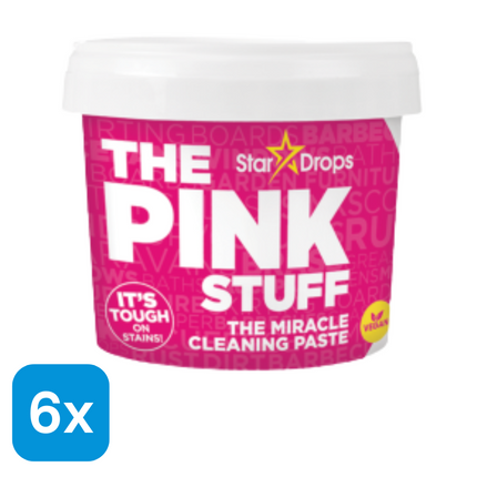 6x The Pink Stuff Cleaning Paste - 850 gr