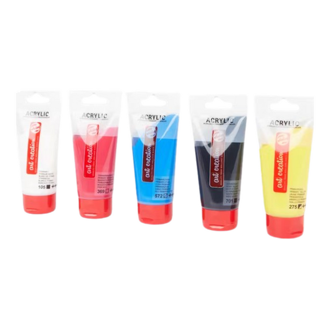 Royal Talens Acrylverfset 5-delig - 75 ml