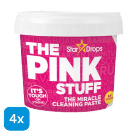 4x The Pink Stuff Cream Cleaner - 500 gr