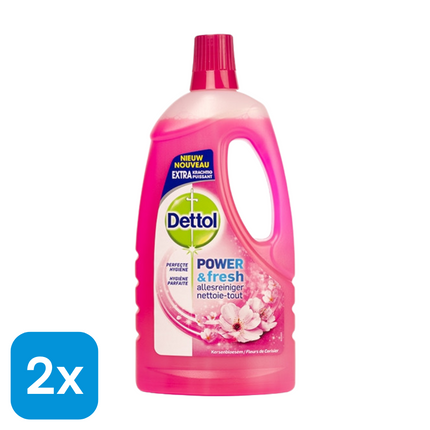 2x Dettol Allesreiniger Kersenbloesem - 1 liter