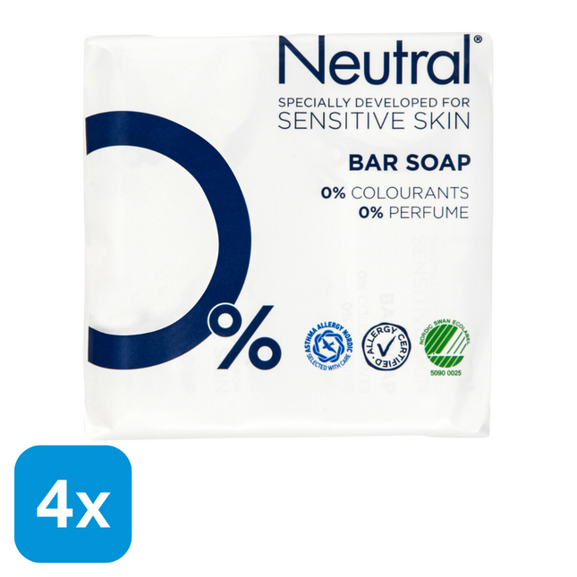4x Neutral Zeeptablet - 100 gr