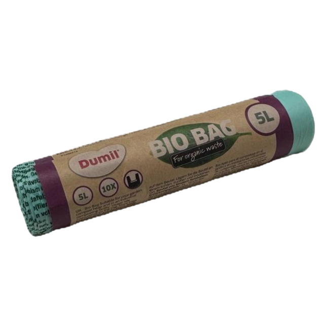Dumil Bio Afvalzakken 5L - 10 stuks