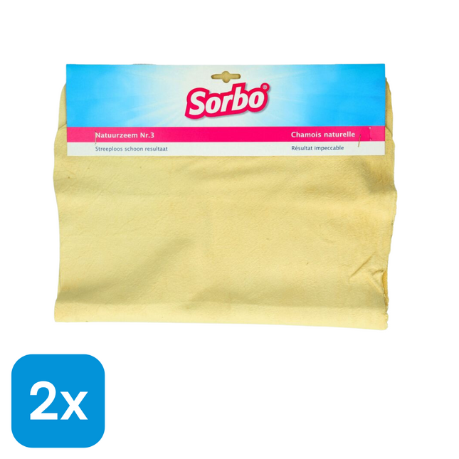 2x Sorbo Natuurzeem