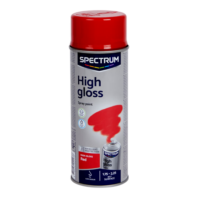 Spectrum Spuitverf Rood - 400 ml
