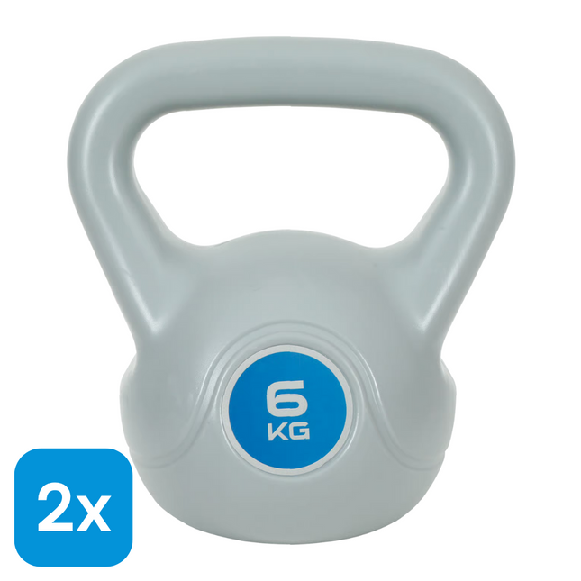 2x Q4Life Kettlebell 6 kg