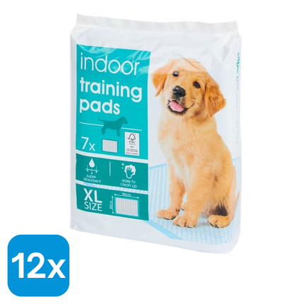 12x Indoor Training Pads voor Honden - 7 stuks
