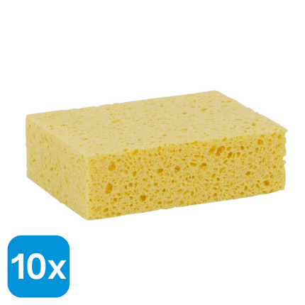 10x Viscose Schoonmaakspons