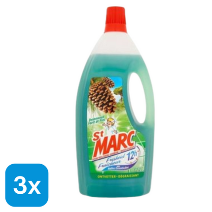3x St. Marc Verfreiniger Dennenwoud - 1 liter