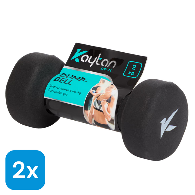 2x Kaytan Dumbbell 2 kg