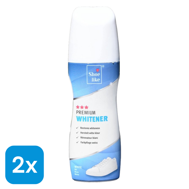 2x Schoenpoets Premium Whitener - 75 ml