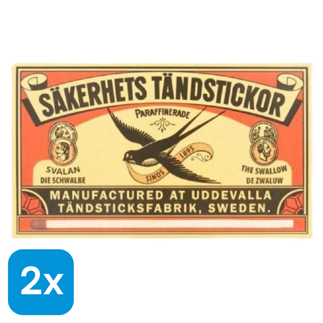 2x Zwaluw Lucifers Extra Lang