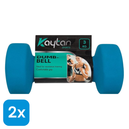 2x Kaytan Dumbbell 3 kg