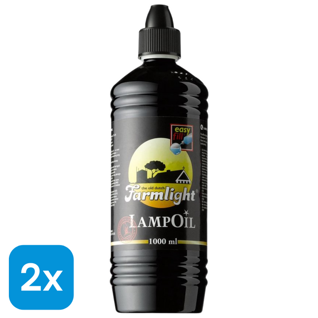 2x Farmlight Lampenolie - 1 liter
