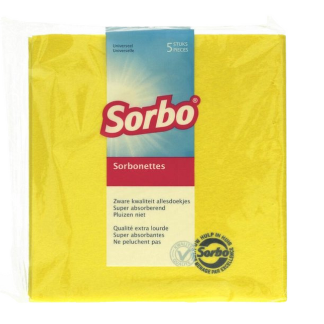 Sorbo Sorbonettes Schoonmaakdoekjes - 10 stuks
