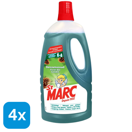 4x St. Marc Verfreiniger Dennenwoud - 1 liter