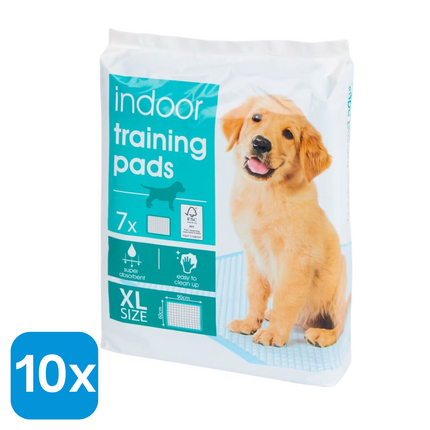 10x Indoor Training Pads voor Honden XL - 5 stuks