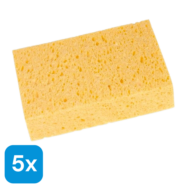 5x Viscose Schoonmaakspons