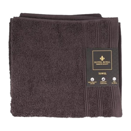 Hotel Royal Handdoek Antraciet - 50x100 cm
