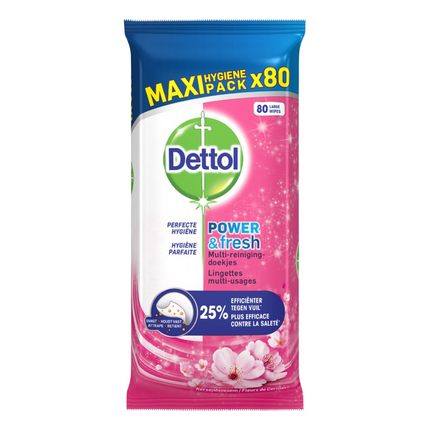 Dettol Schoonmaakdoekjes Kersenbloesem - 80 stuks