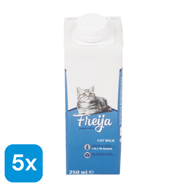 5x Freija Kattenmelk - 200 ml