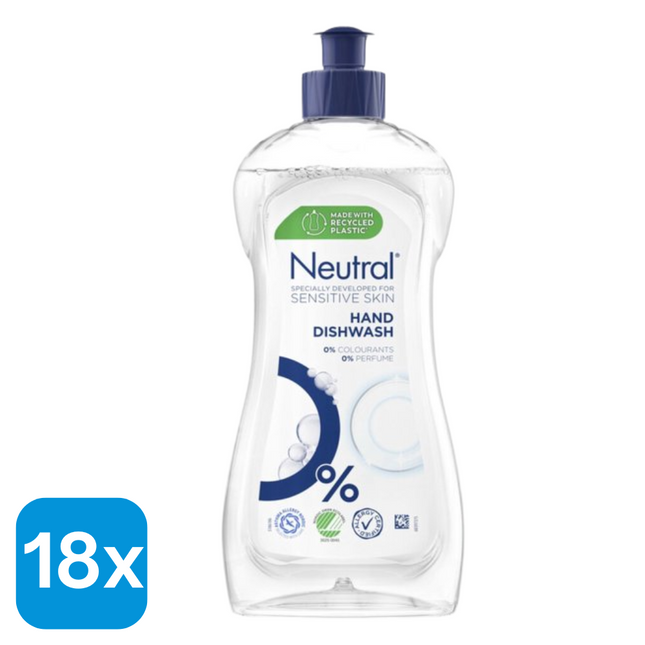 18x Neutral Afwasmiddel - 500 ml
