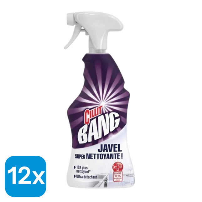 12x Cillit Bang Bleek & Hygiëne Spray - 500 ml