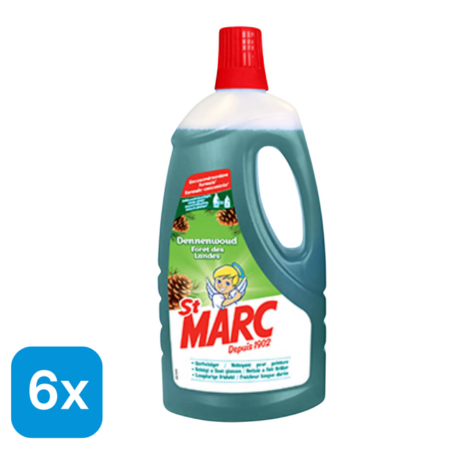 6x St. Marc Verfreiniger Dennenwoud - 1 liter