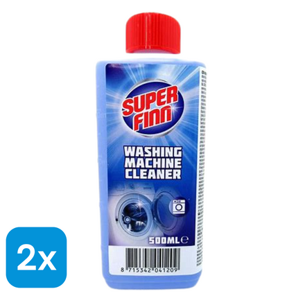 2x Super Finn Wasmachine Reiniger - 500 ml