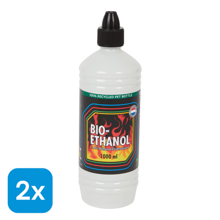 2x Bio-Ethanol - 1 liter