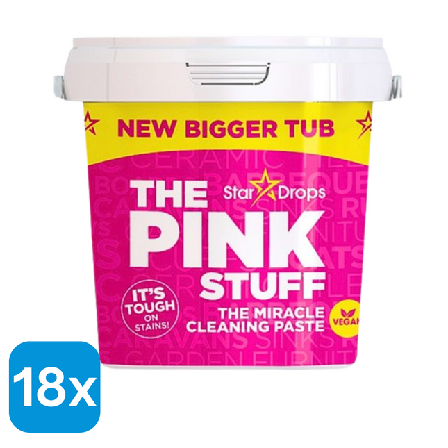 18x The Pink Stuff Cleaning Paste - 850 gr