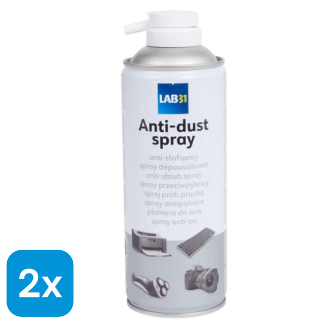 2x Lab31 Anti-stofspray - 400 ml