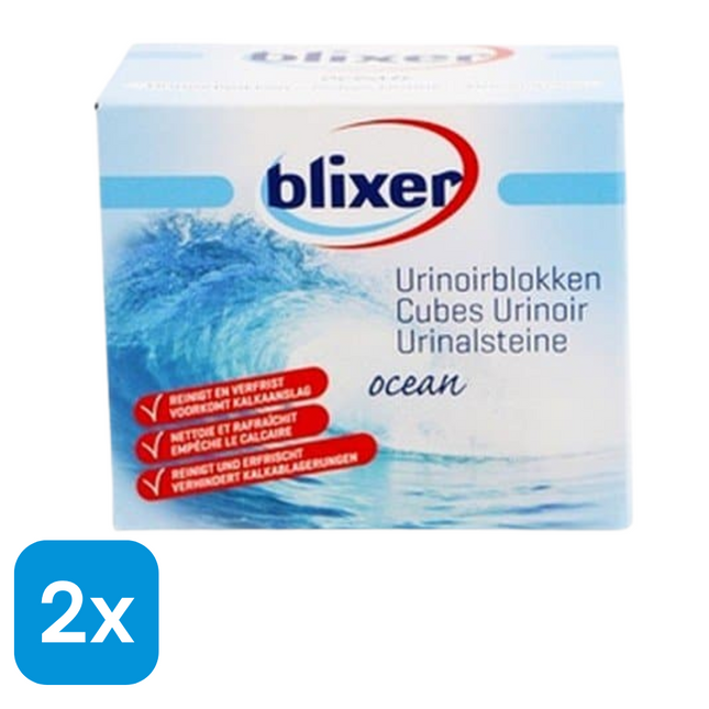 2x Blixer Urinoirblokken - 36 stuks