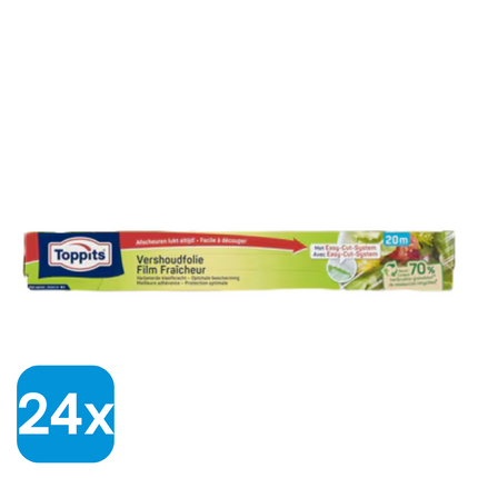 24x Toppits Vershoudfolie - 20 m