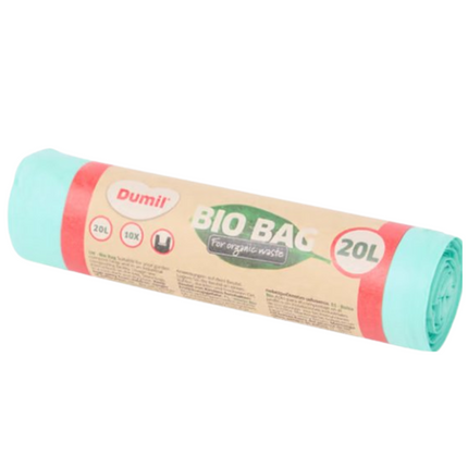 Dumil Bio Afvalzakken 20L - 10 stuks