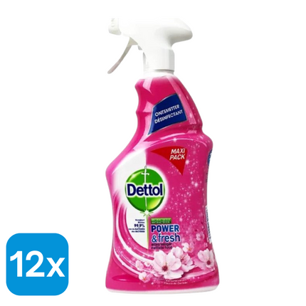 12x Dettol Allesreiniger Kersenbloesem - 750 ml