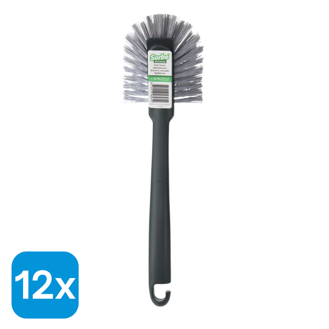 12x Sorbo Afwasborstel